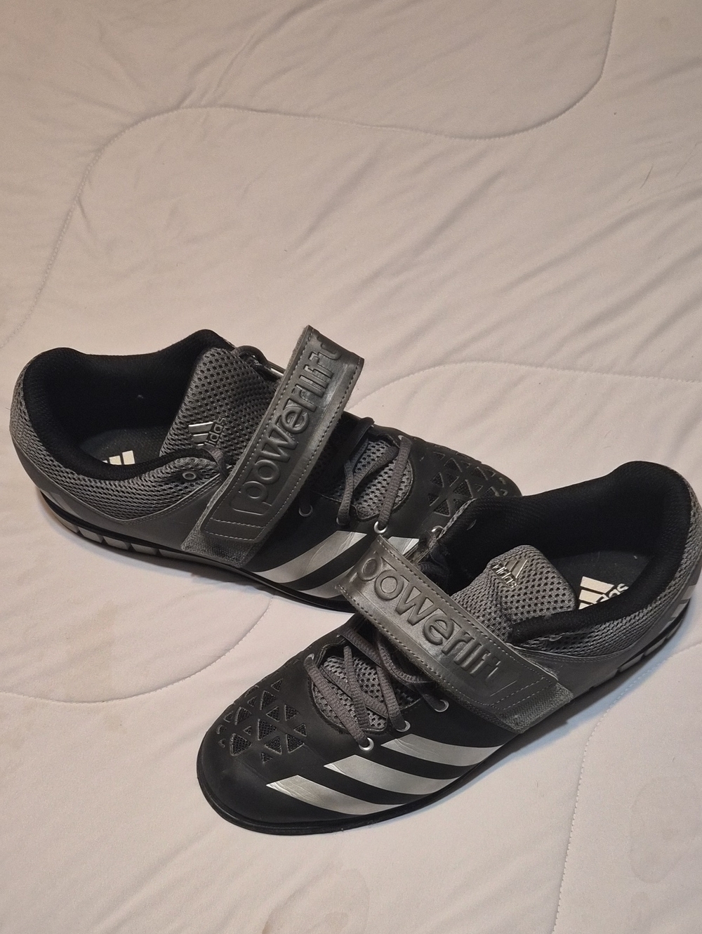 adidas Powerlift Men's Training Shoes - Black & Gray